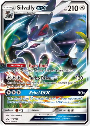 Silvally GX (116) Holofoil - Ultra Prism