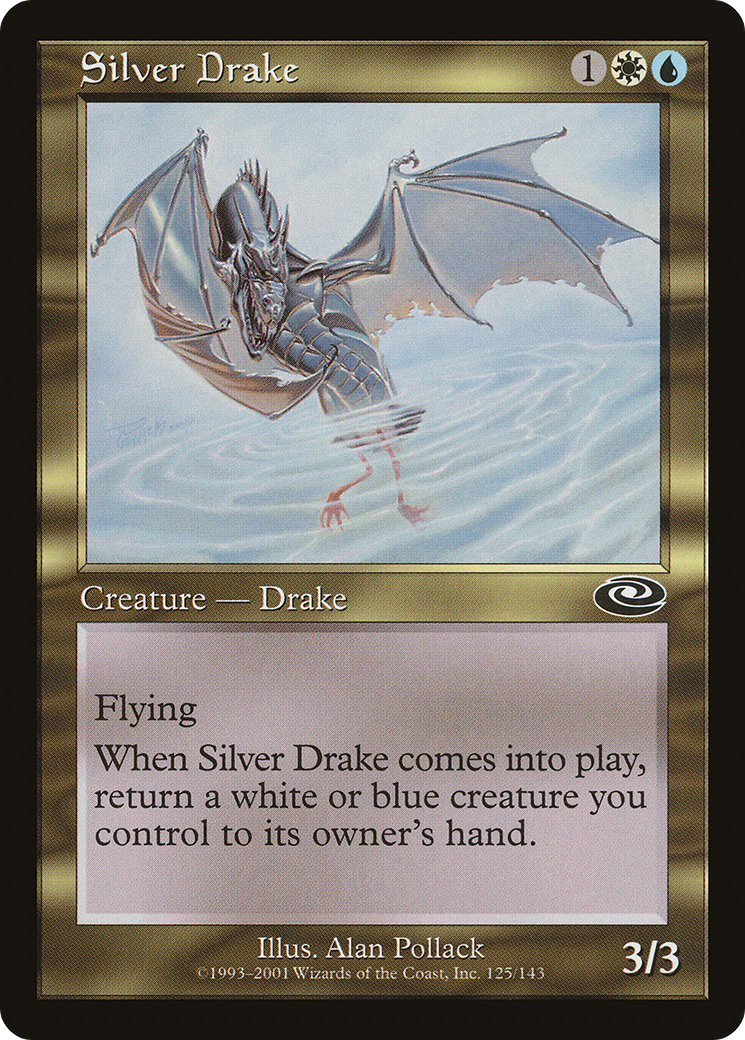 Silver Drake (125) Foil - Planeshift