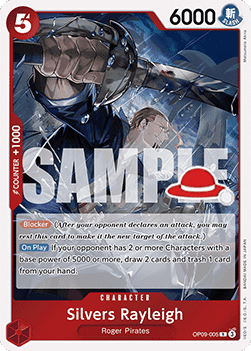 Silvers Rayleigh (Luffy Deck) (OP09-005)