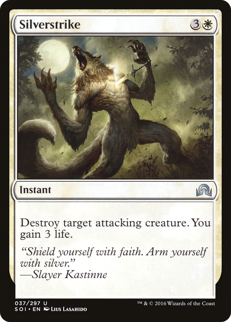 Silverstrike (037) Foil - Shadows over Innistrad