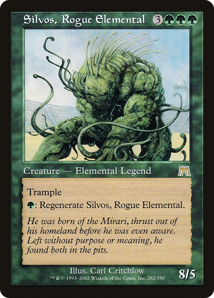 Silvos, Rogue Elemental (282) Foil - Onslaught