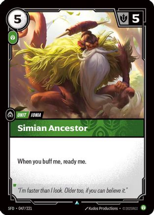 Simian Ancestor (047) - Spiritforged