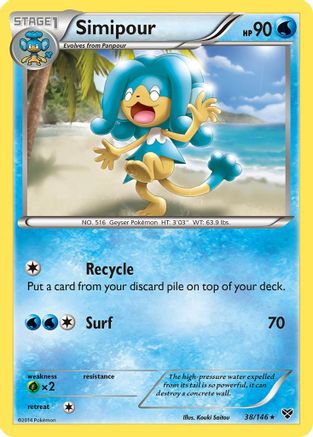 Simipour (38) - XY Base Set