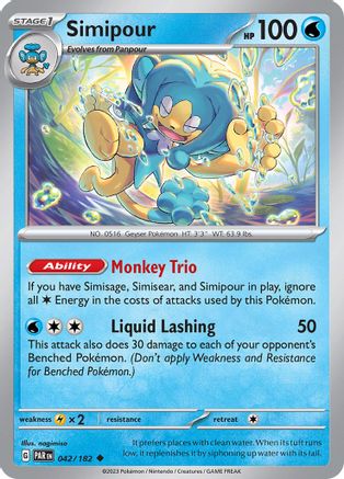 Simipour (42) Reverse Holofoil - Paradox Rift