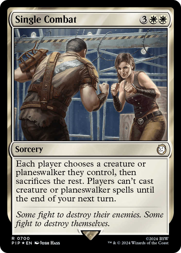 Single Combat (700) Surge Foil - Fallout