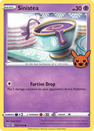 Sinistea (82) - Trick or Trade BOOster Bundle
