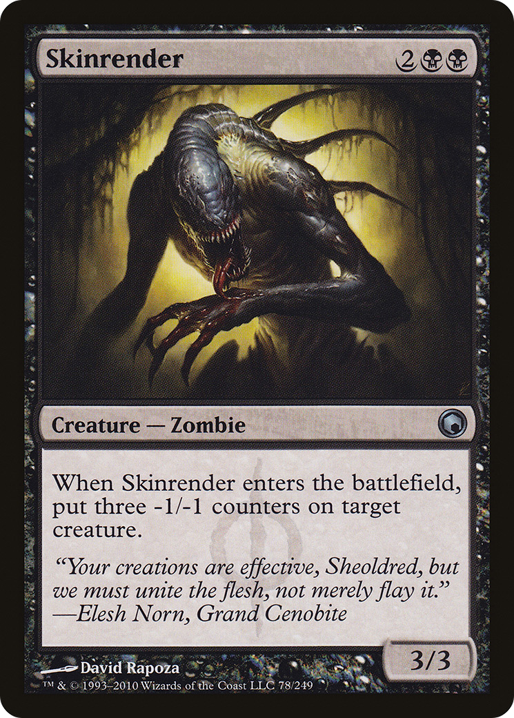 Skinrender (078) Foil - Scars of Mirrodin