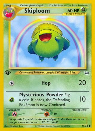 Skiploom (52) (1st Edition) - Neo Revelation