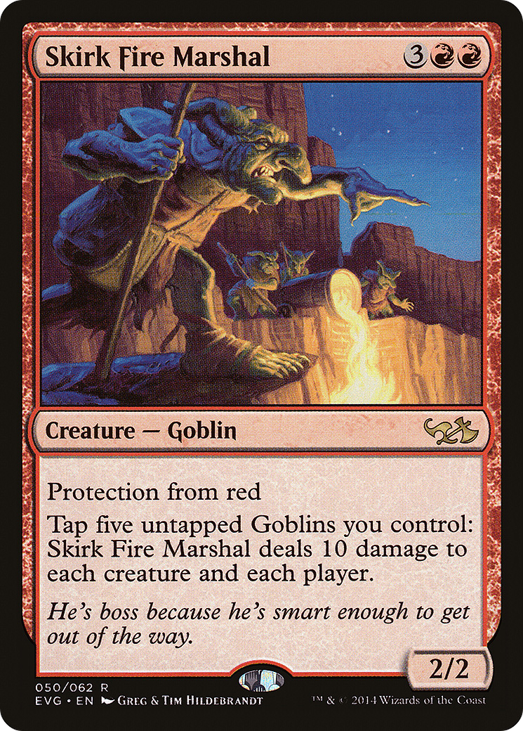 Skirk Fire Marshal (050) - Duel Decks Anthology: Elves vs. Goblins