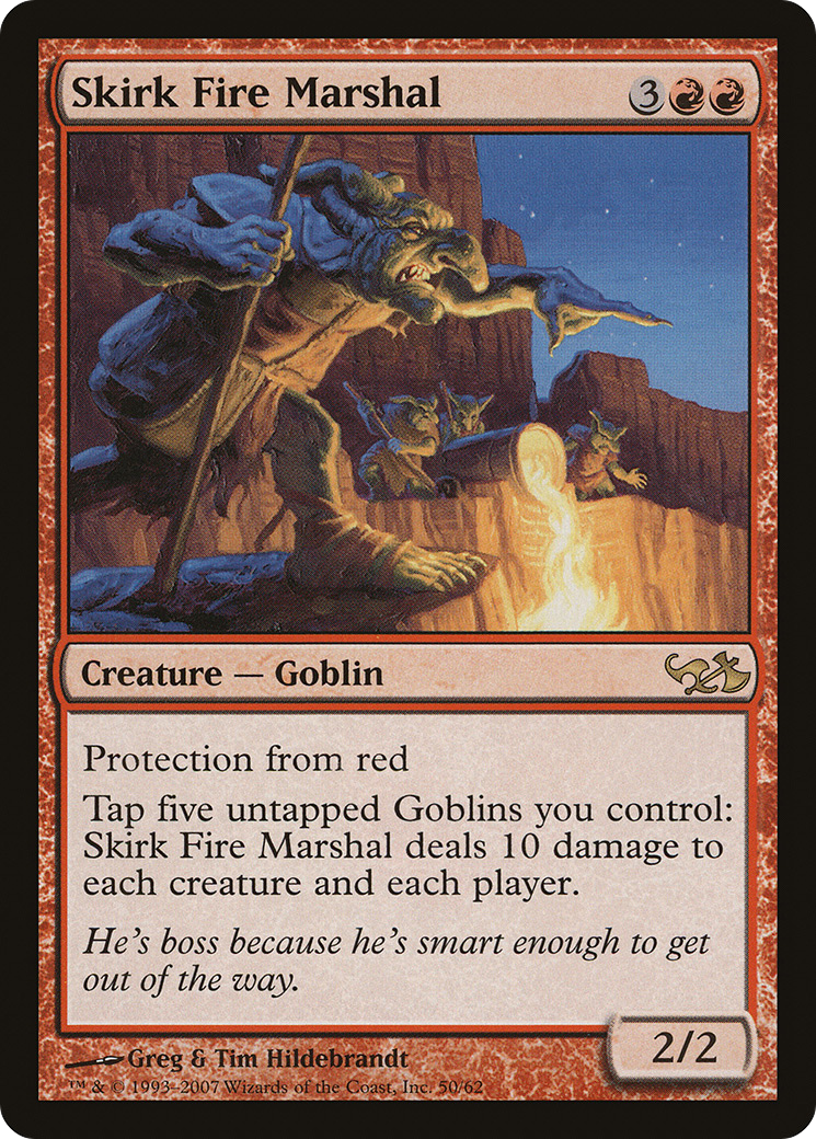 Skirk Fire Marshal (050) - Duel Decks: Elves vs. Goblins