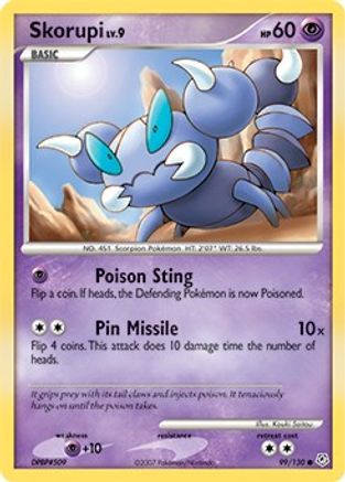 Skorupi (99) Reverse Holofoil - Diamond & Pearl