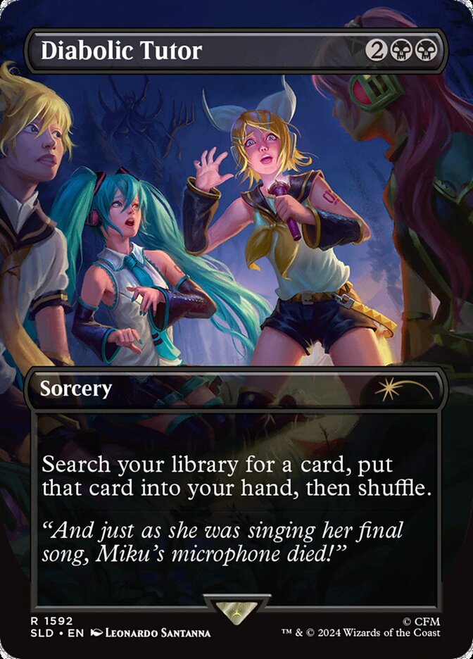 Diabolic Tutor (1592) - Secret Lair Drop