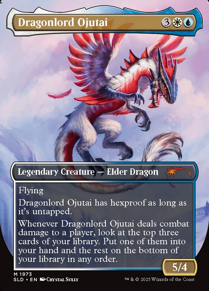 Dragonlord Ojutai // Dragonlord Ojutai (1973) - Secret Lair Drop