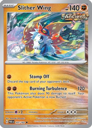 Slither Wing (107) Reverse Holofoil - Paradox Rift
