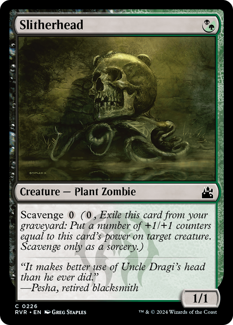 Slitherhead (226) Foil - Ravnica Remastered