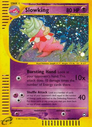 Slowking (H22) Holofoil - Aquapolis