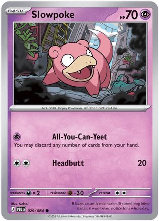 Slowpoke (29) - Pitch Black