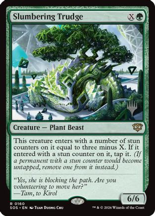 Slumbering Trudge (Promo Pack) (160) - Secrets of Strixhaven