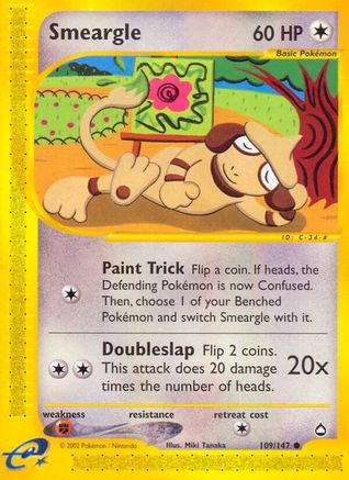 Smeargle (109) - Aquapolis