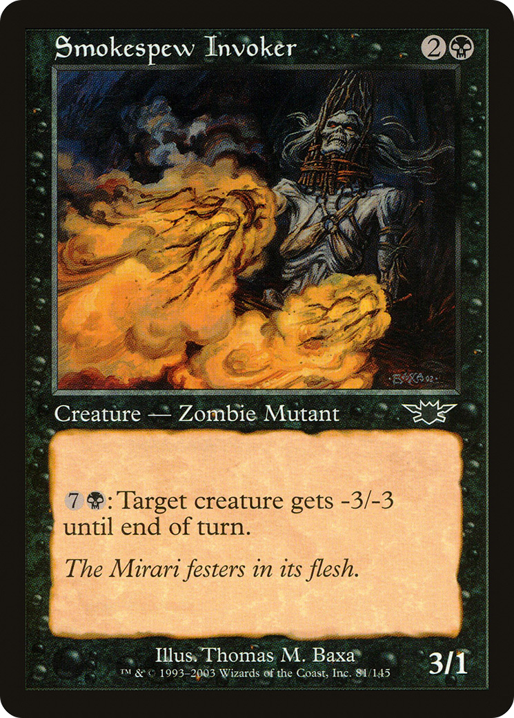 Smokespew Invoker (081) - Legions