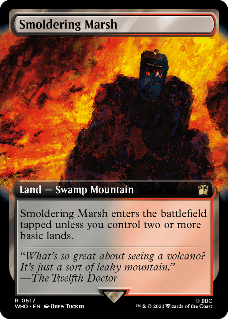 Smoldering Marsh (Extended Art) (517) - Doctor Who