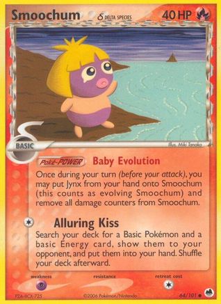 Smoochum (Delta Species) (64) - Dragon Frontiers
