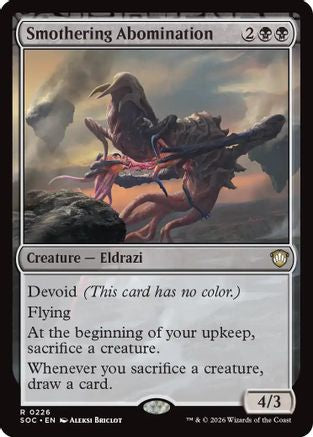 Smothering Abomination (226) - Commander: Secrets of Strixhaven