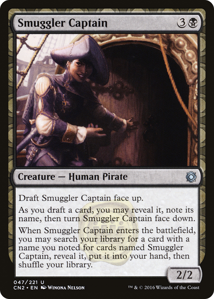 Smuggler Captain (047) Foil - Conspiracy: Take the Crown