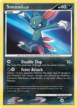 Sneasel (100) Reverse Holofoil - Diamond & Pearl