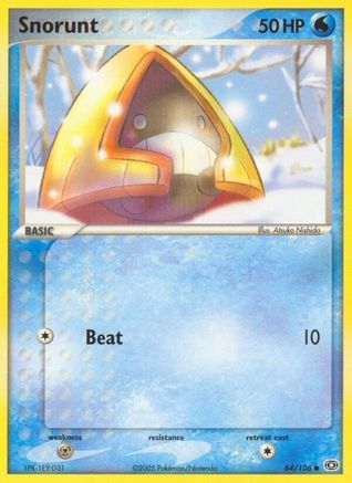 Snorunt (64) - Emerald