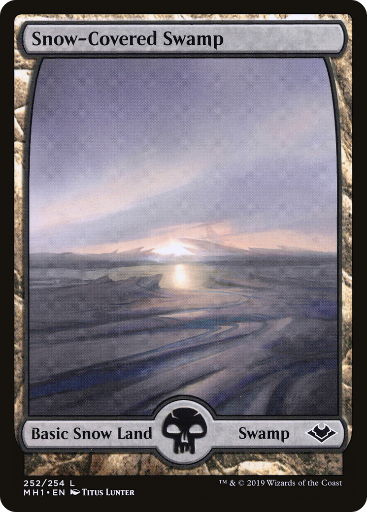 Snow-Covered Swamp (252) - Modern Horizons