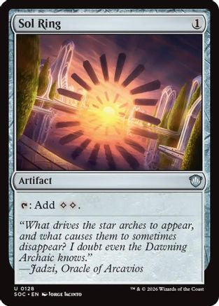 Sol Ring (128) - Commander: Secrets of Strixhaven