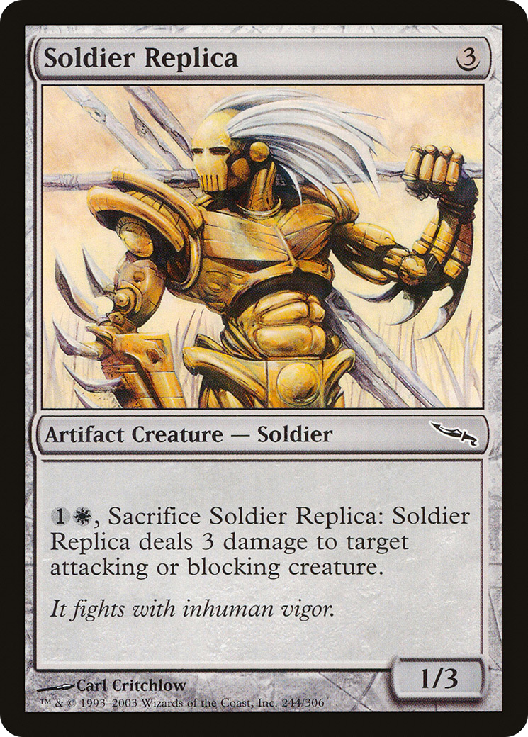 Soldier Replica (244) Foil - Mirrodin