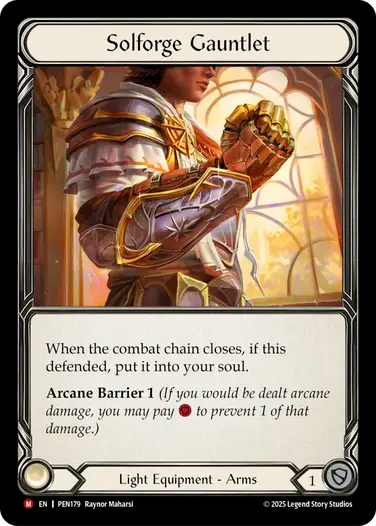 Solforge Gauntlet (PEN179) - Compendium of Rathe