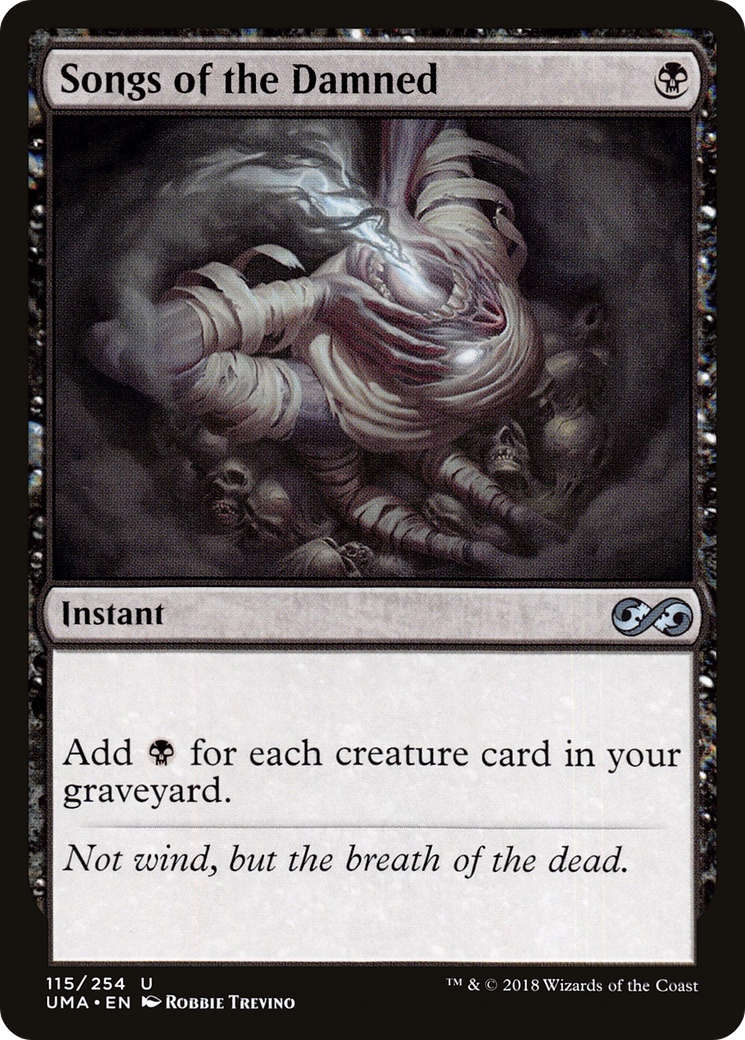 Songs of the Damned (115) Foil - Ultimate Masters