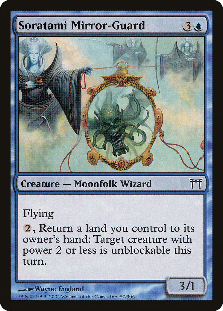 Soratami Mirror-Guard (087) - Champions of Kamigawa