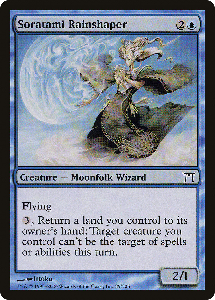 Soratami Rainshaper (089) - Champions of Kamigawa