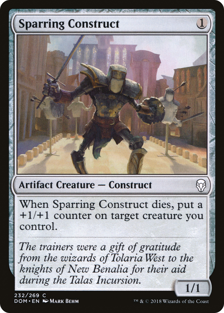 Sparring Construct (232) - Dominaria Foil