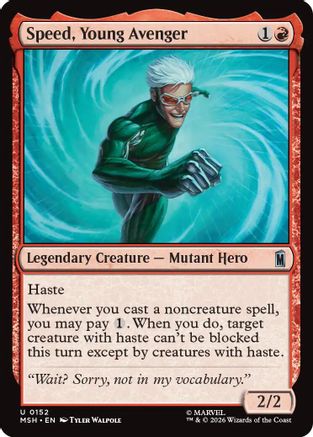 Speed, Young Avenger (152) - Marvel Super Heroes