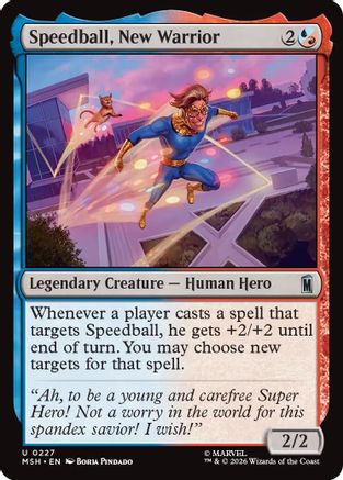 Speedball, New Warrior (227) - Marvel Super Heroes