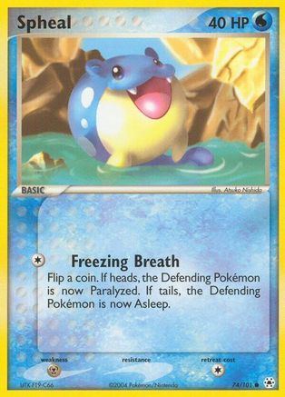 Spheal (74) Reverse Holofoil - Hidden Legends
