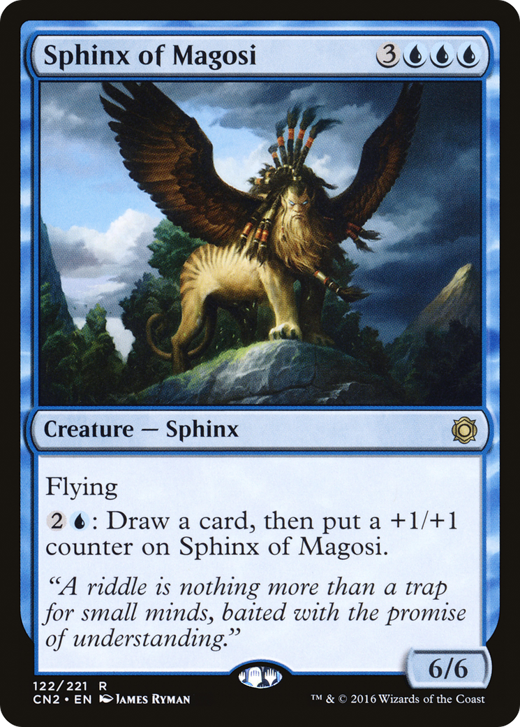 Sphinx of Magosi (122) Foil - Conspiracy: Take the Crown