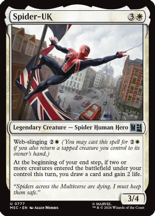 Spider-UK (777) Foil - Commander: Marvel Super Heroes