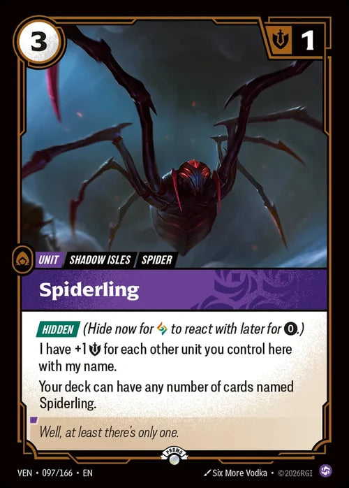 Spiderling (097) Foil - Riftbound Promotional Cards