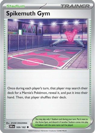 Spikemuth Gym (169) Reverse Holofoil - Destined Rivals