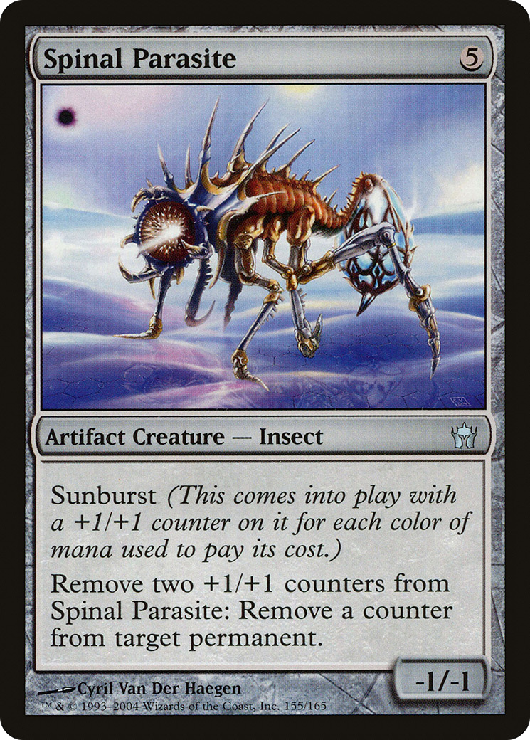 Spinal Parasite (155) Foil - Fifth Dawn