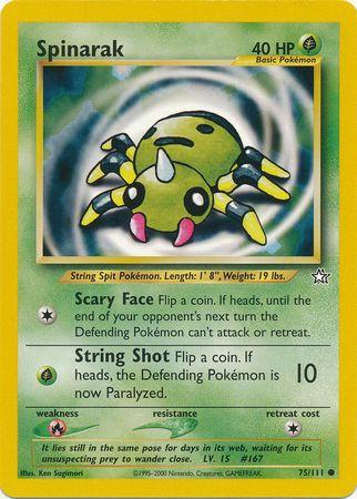 Spinarak (75) (Unlimited) - Neo Genesis