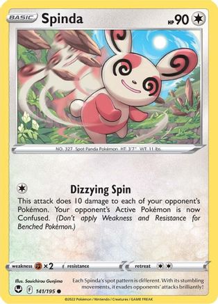 Spinda (141) - Silver Tempest