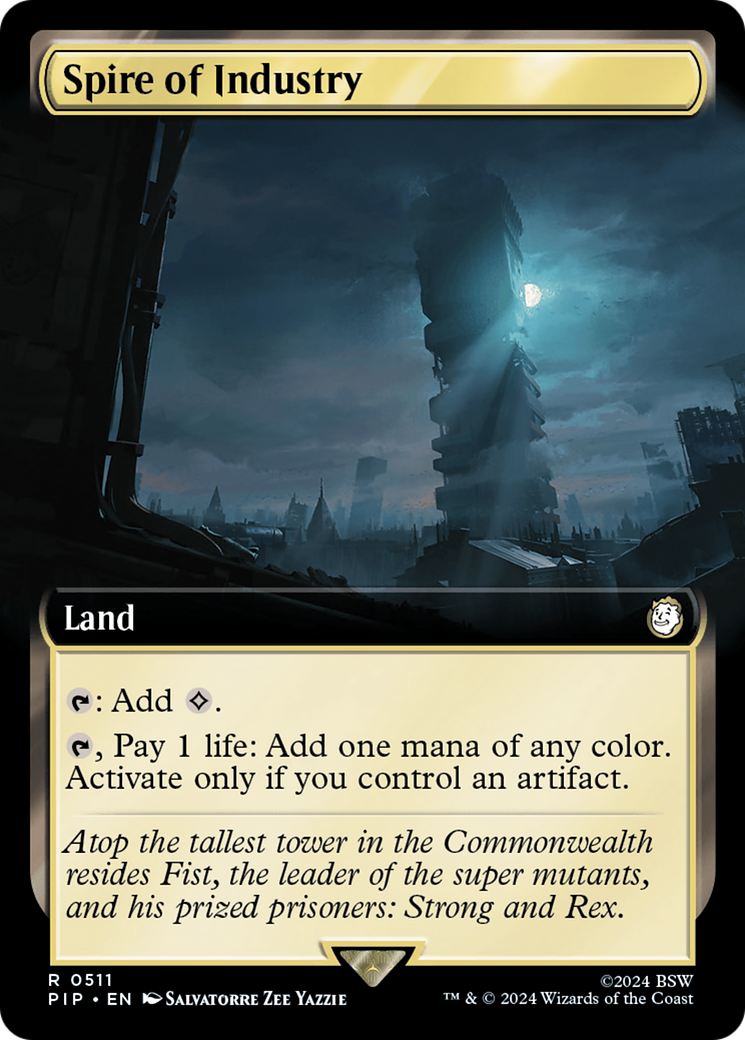 Spire of Industry (Extended Art) (511) Foil - Fallout