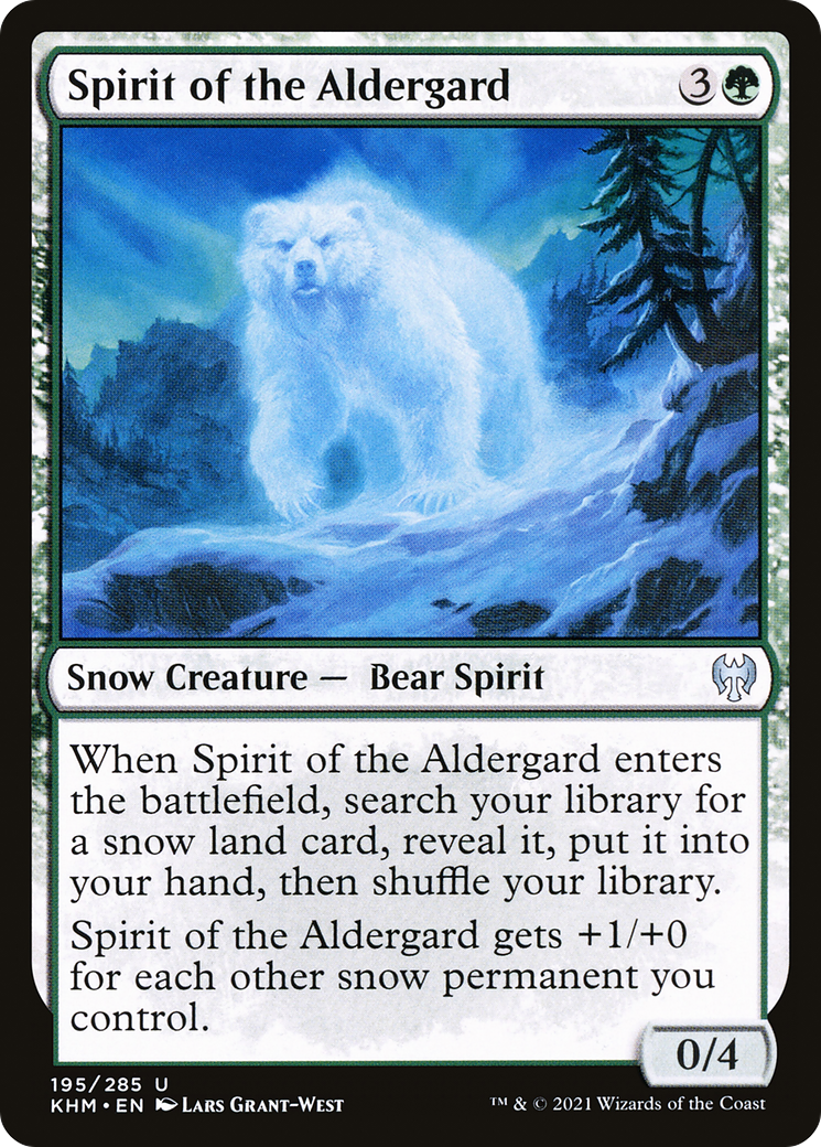 Spirit of the Aldergard (195) - Kaldheim Foil